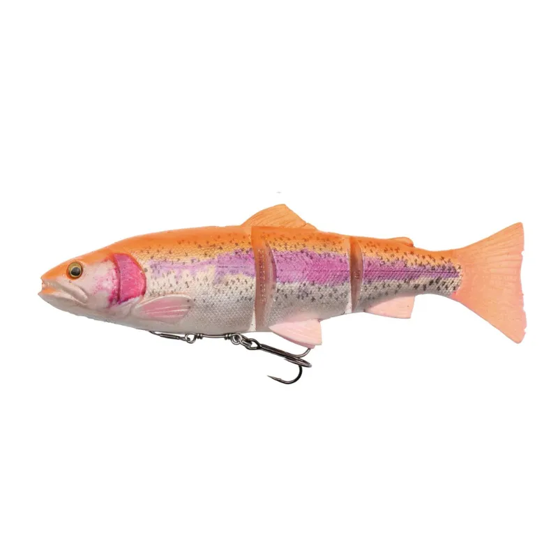 Artificiale Swimbait Savage Gear 4D Line Thru Trout 15 cm 35 gr Golden Albino