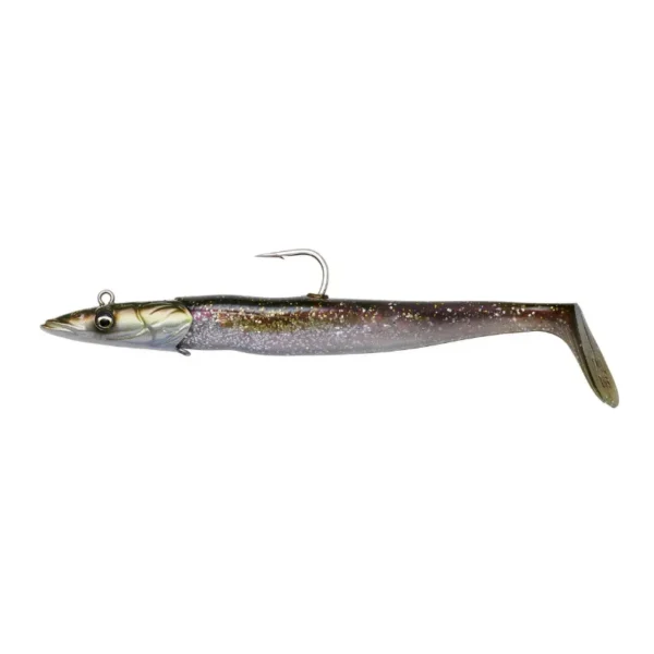 Artificiale Swimbait Savage Gear Sandeel V2 12 cm 22 gr Green Silver
