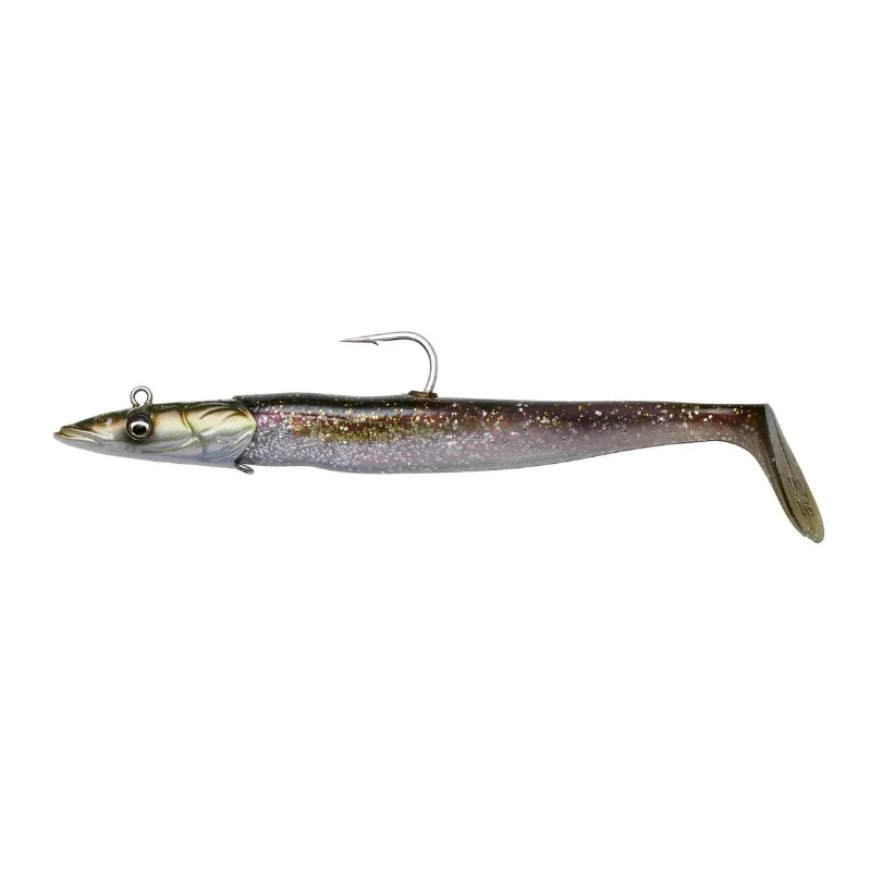 Artificiale Swimbait Savage Gear Sandeel V2 12 cm 22 gr Green Silver
