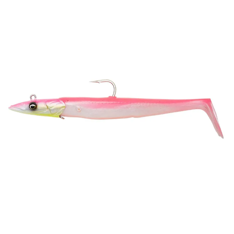 Artificiale Swimbait Savage Gear Sandeel V2 18 cm 86 gr Pink Pearl Silver