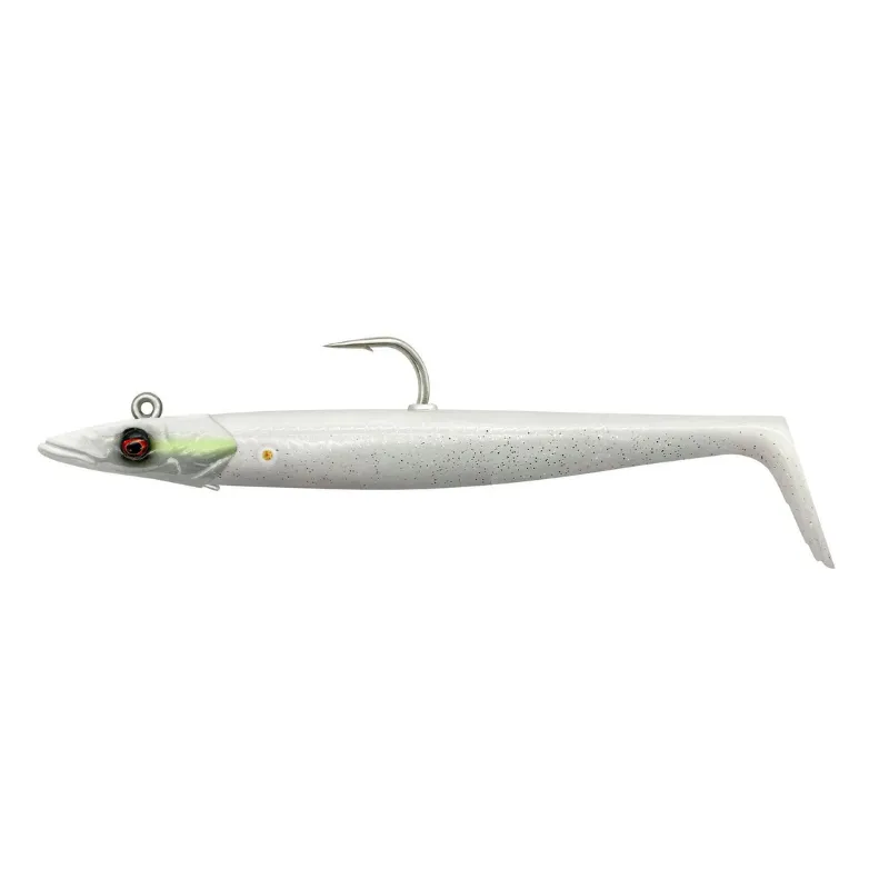 Artificiale Swimbait Savage Gear Sandeel V2 18 cm 86 gr White Pearl