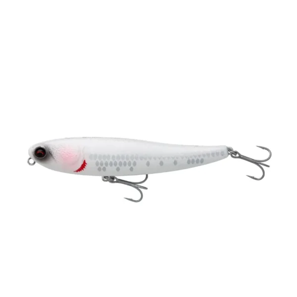 Artificiale WTD Savage Gear Bullet Mullet 8 cm 8 gr Illusion White