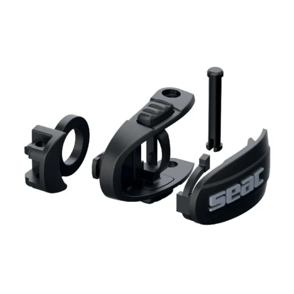 Maschera subacquea Seac Sub Eagle TrasparenteNero