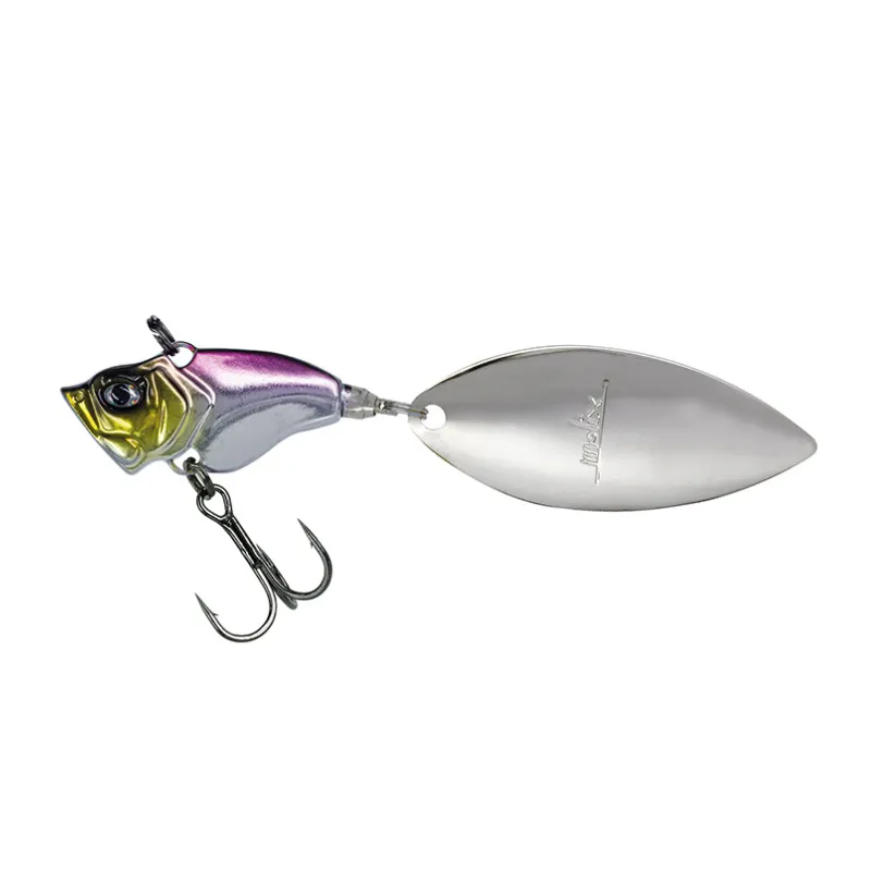 Artificiale Crankbait Molix Trago Spin Tail Willow 3 cm 14 gr Viola
