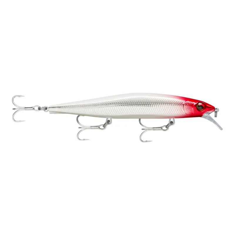 Artificiale Jerkbait Rapala Precision Xtreme Mavrik 11 cm 16 gr Red Head