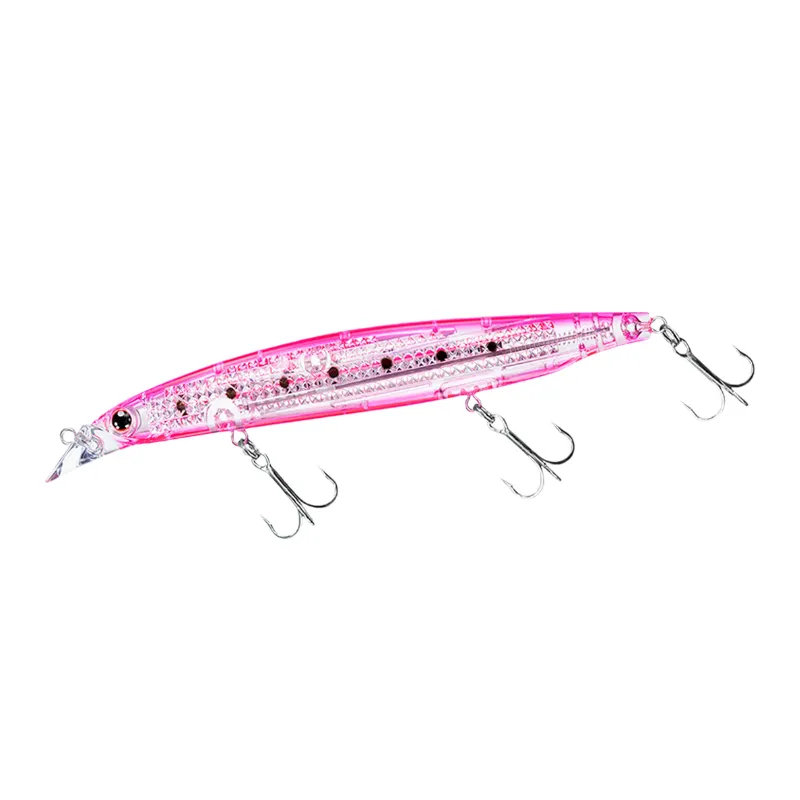 Artificiale Jerkbait Daiwa SLZ Vertice SF 14 cm 28.5 gr Pink Iwashi