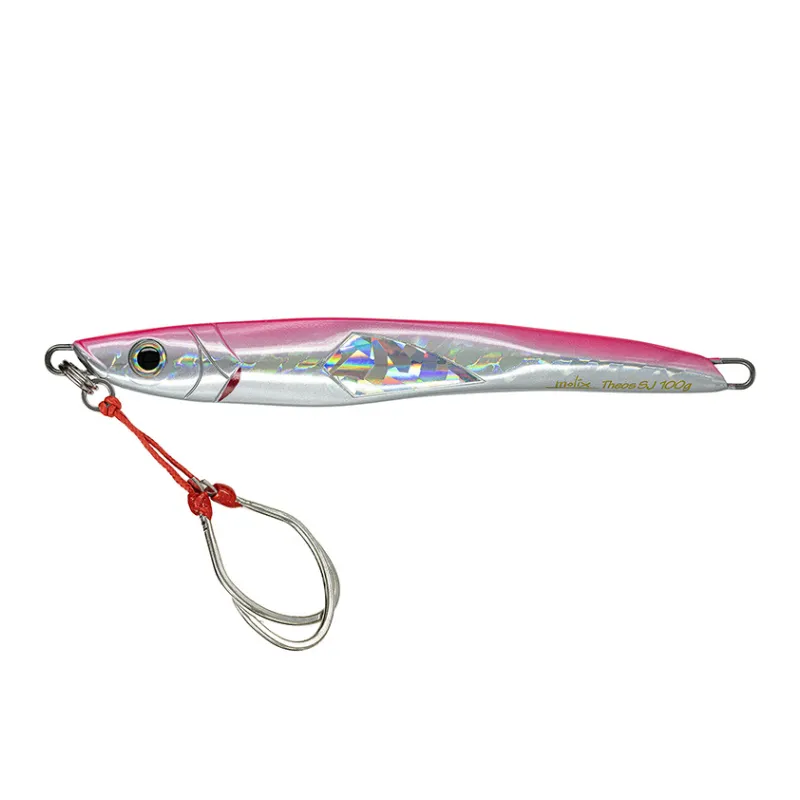 Artificiale Metal Jig Molix Theos Shore Jigging 14 cm 80 gr Crazy Pink