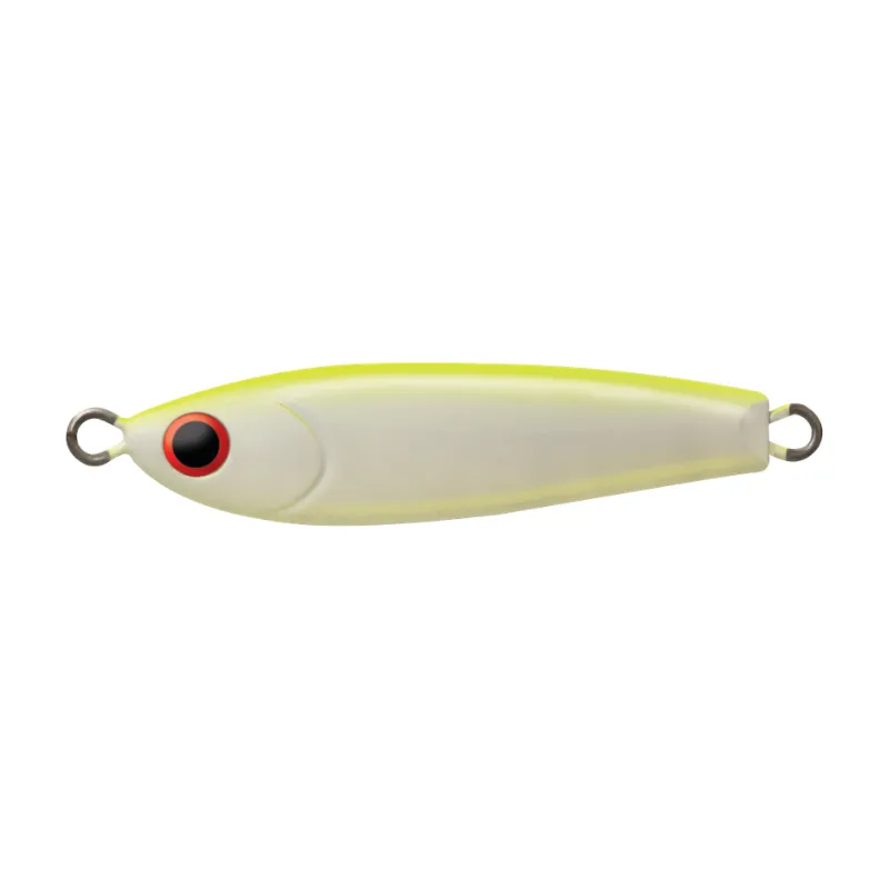 Artificiale Metal Jig Rapture Shirasu Long Cast 5.5 cm 30 gr Glow Chart