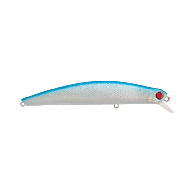 Artificiale Minnow Rapture Delta Wolker 10 cm 11 gr Chrome Blue