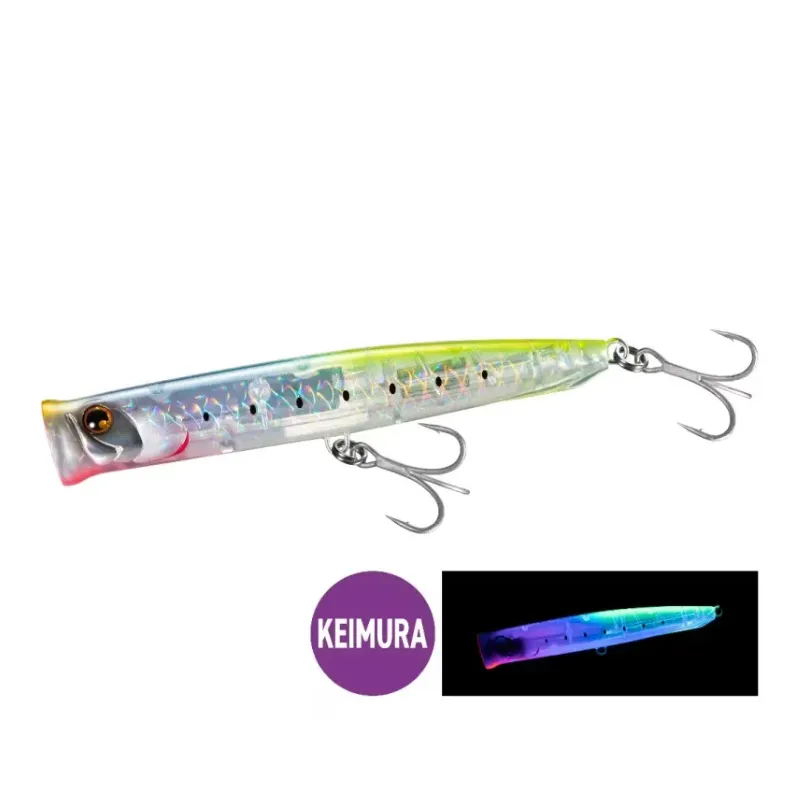 Artificiale Popper Shimano Exsence Beam Popper 130 mm 29 gr Clear Sardine