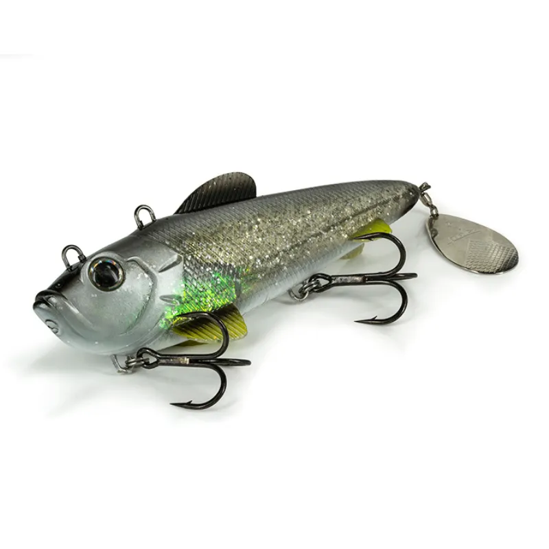 Artificiale Shad Molix Spin Shad 11 cm 55 gr Silver Minnow