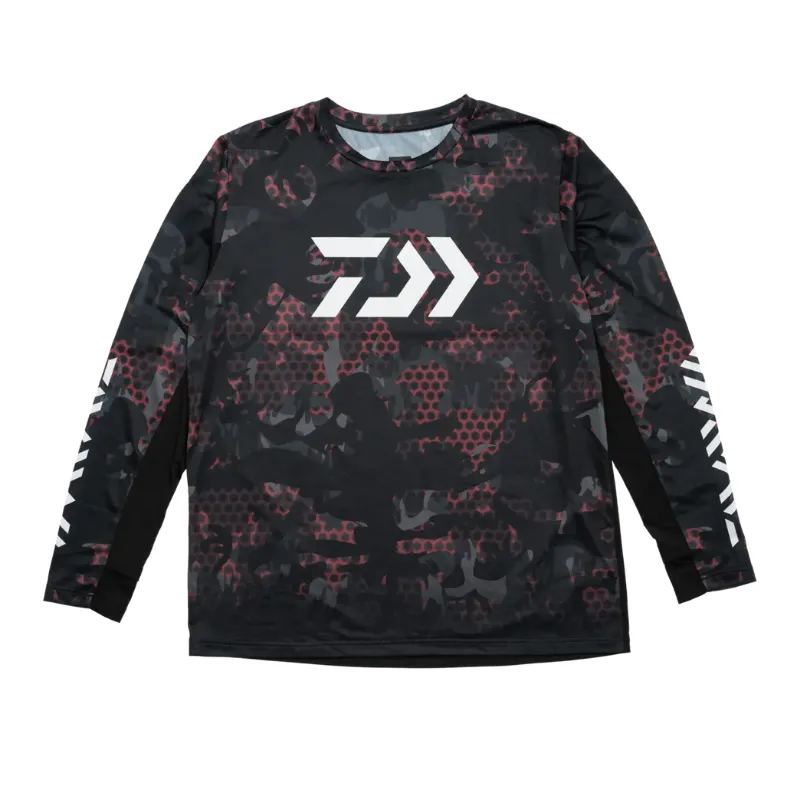 Maglia Daiwa Hex Jersey Shirt Red