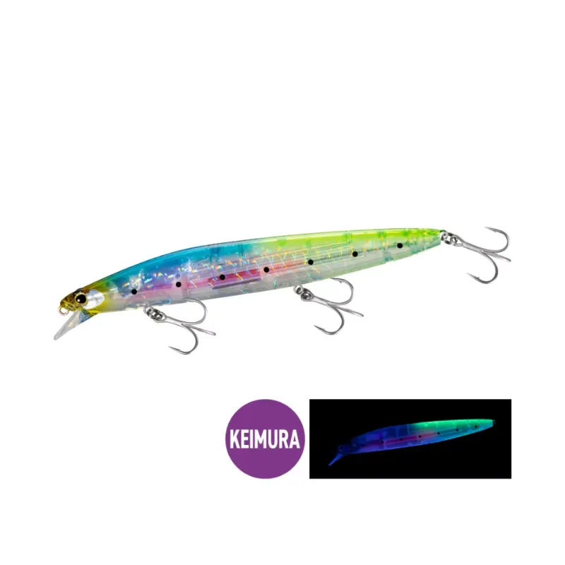 Artificiale Jerkbait Shimano Exsence Silent Assassin 140 mm 25 gr Clear Sardine