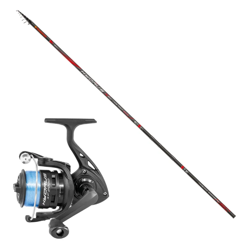 Combo Trota Lago Trabucco Hydrus XSC 4.20 mt 10-20 gr + Hydrus XF 3000 cfilo