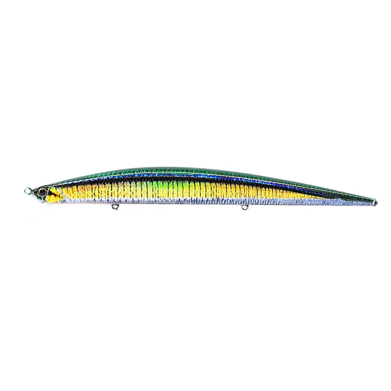 Artificiale Jerkbait Duo Tide Minnow Slim Flyer 20 cm 29.3 gr Real Gold Nago