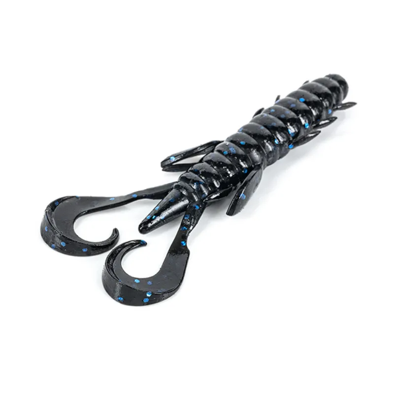 Artificiale Craw Molix Freaky Craw 4 - 10 cm Black Blue