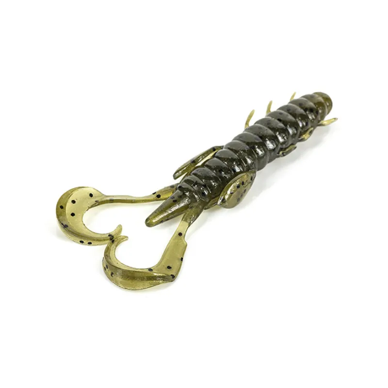 Artificiale Craw Molix Freaky Craw 4 - 10 cm Green Pumpkin