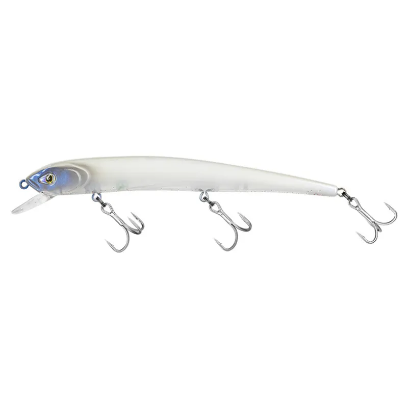 Artificiale Jerkbait Molix Audace Evo Slow Sinking 13 cm 15 gr Ghost French Pearl