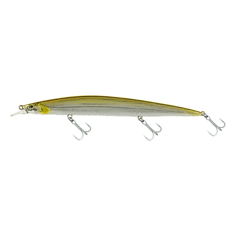 Artificiale Jerkbait Molix Jugulo Jerk Evo LC 14 cm 14 gr Gold Back
