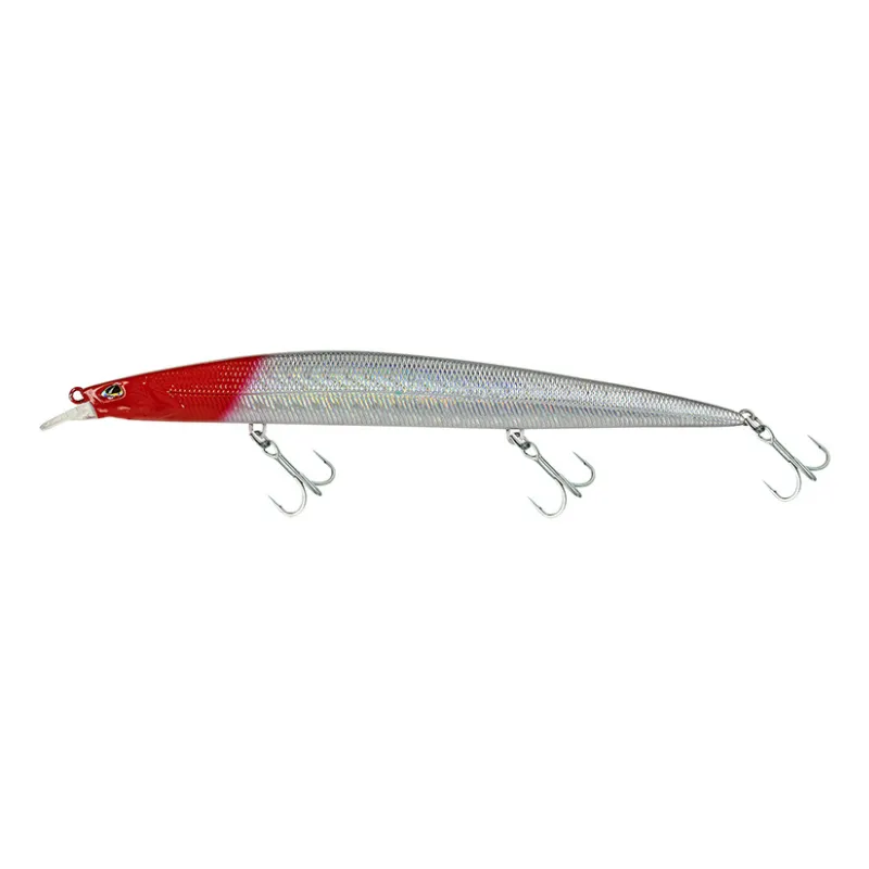 Artificiale Jerkbait Molix Jugulo Jerk Evo LC 14 cm 14 gr Mx Red Head
