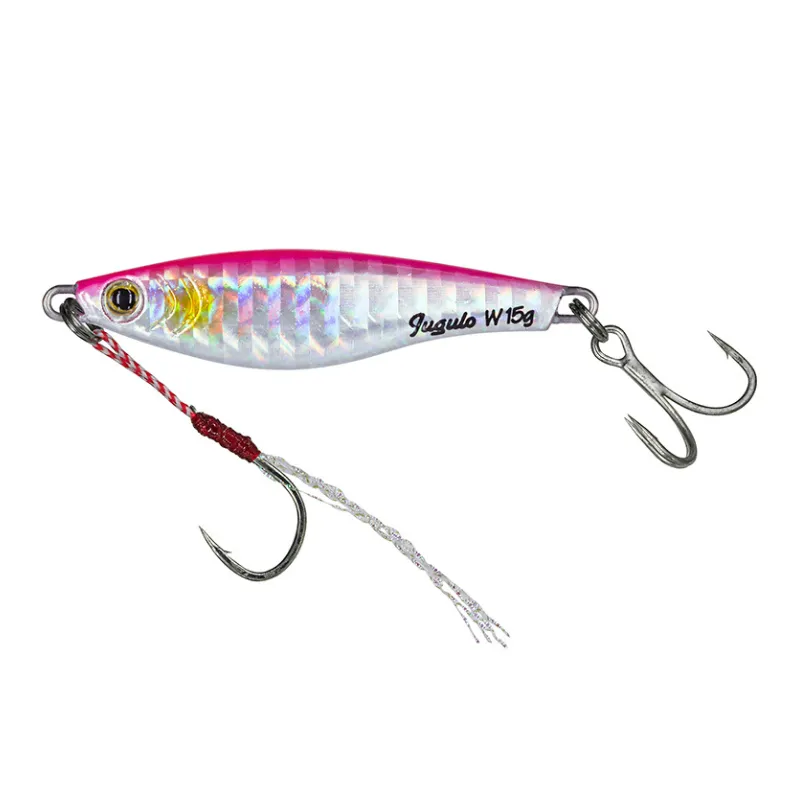 Artificiale Metal Jig Molix Jugulo Wide Casting 4.5 cm 10 gr Pink Sarda