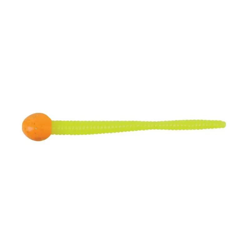 Artificiali Worm Berkley Powerbait Float Mice Tails 8 cm Orange Silver