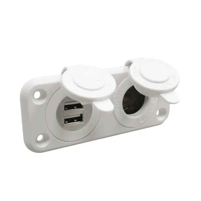 Presa accendisigari + doppia USB Osculati