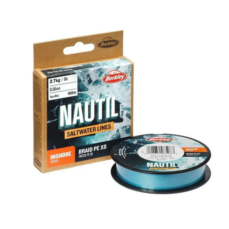 Trecciato Berkley Nautil Braid X8 300 mt Blue