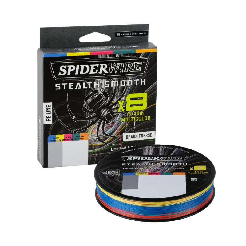 Trecciato Spiderwire Stealth Smooth x8 300 mt Multicolor
