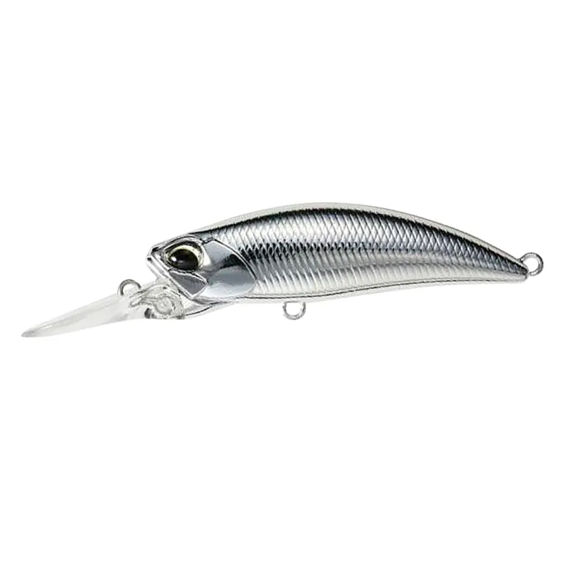 Artificiale Jerkbait Duo Tetra Works Toto Shad S 4.8 cm 4.6 gr UV Silver