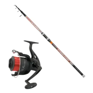 Combo Surfcasting Trabucco Oceanic Storm Surf 4.20 mt 200 gr + Vigor Silk 70 cfilo