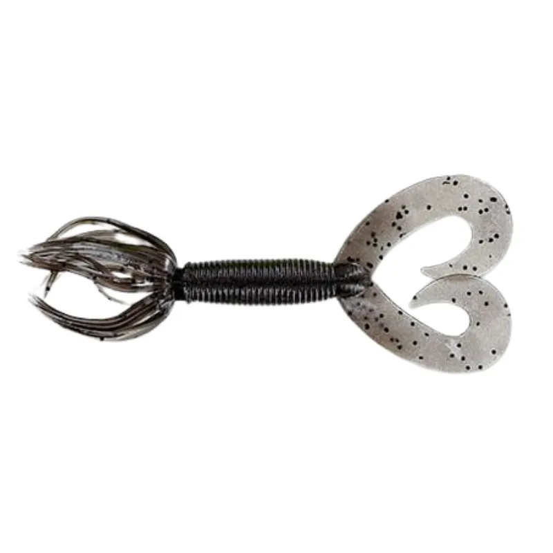Artificiale Grub Gary Yamamoto Double Tail Hula Grub 5 Cinnamon Pepper