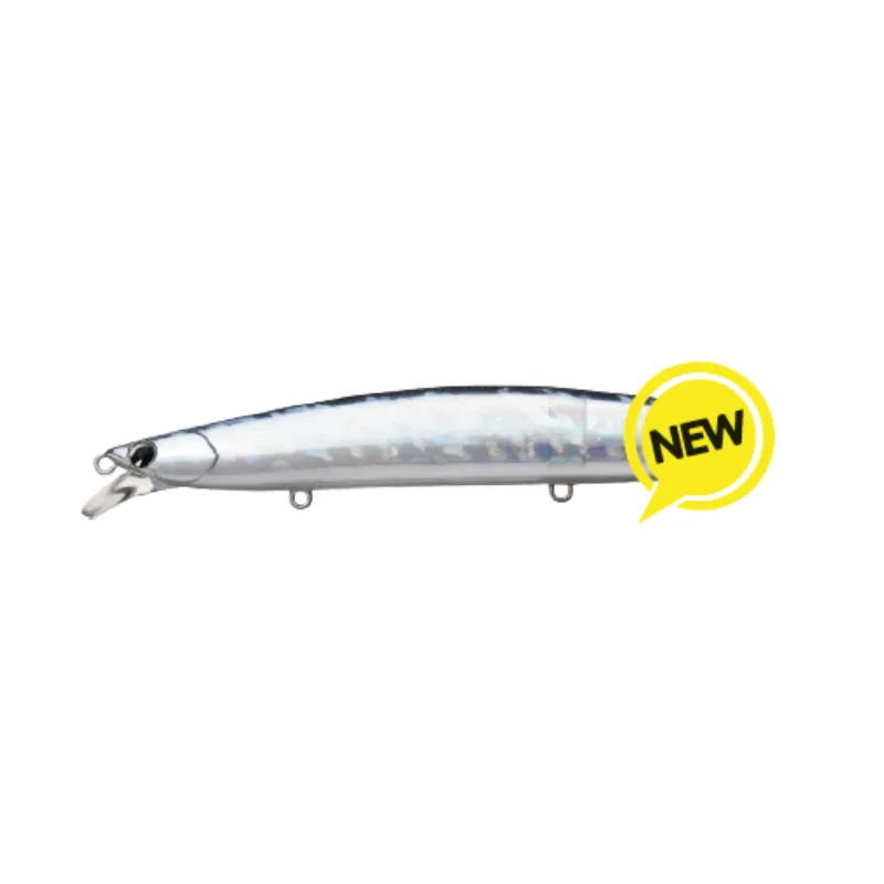 Artificiale Jerkbait Ima Hound Glide F 12.5 cm 20 gr Silver Fish