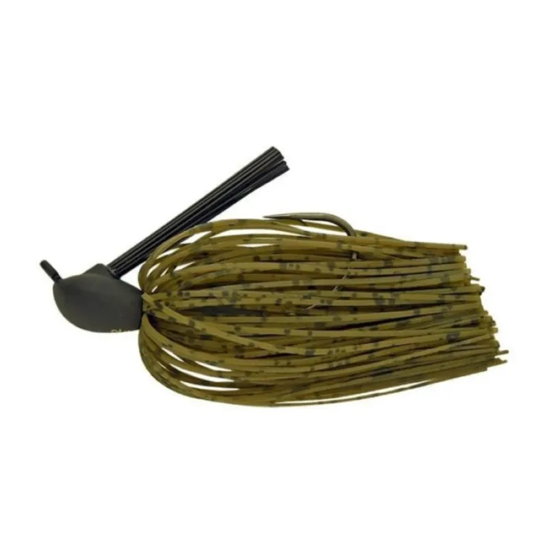 Artificiale Jig Keitech Rubber Jig 10 gr Green Pumpkin