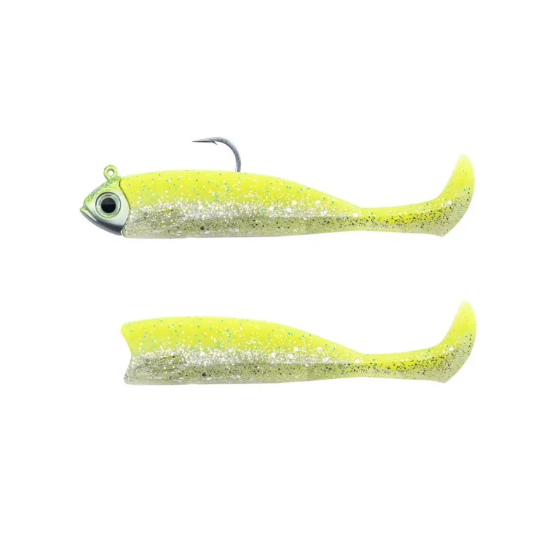 Artificiale Shad Fiiish Combo Master Shad 4 Light Neon Chart