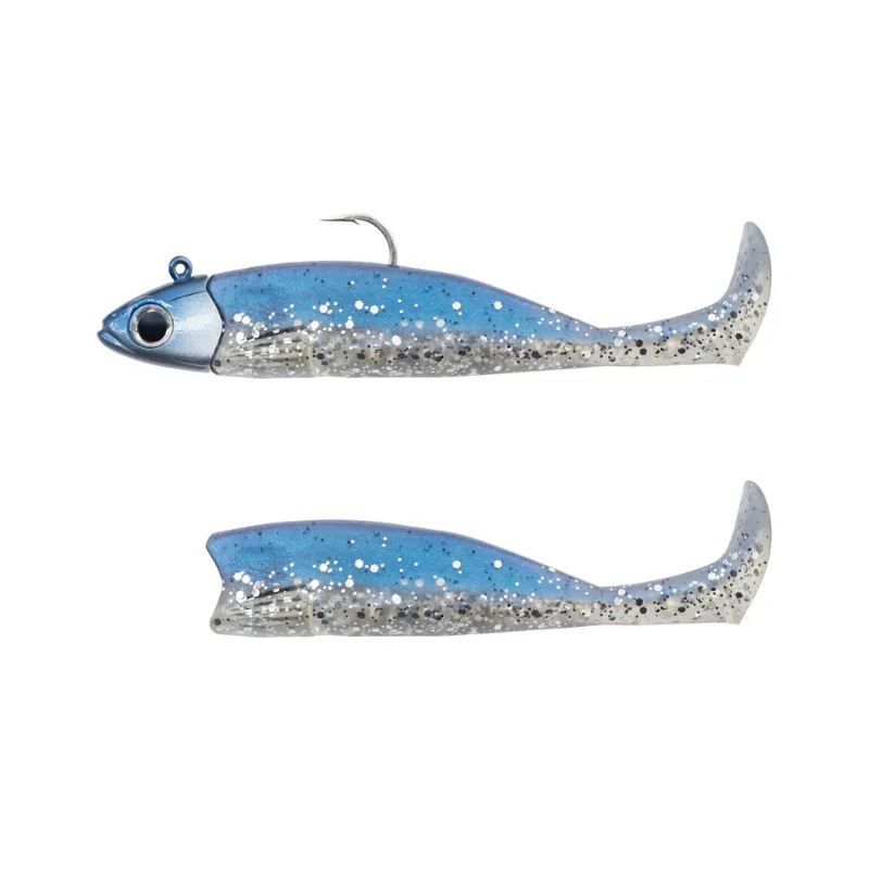Artificiale Shad Fiiish Combo Master Shad 4 Medium Blue Strike