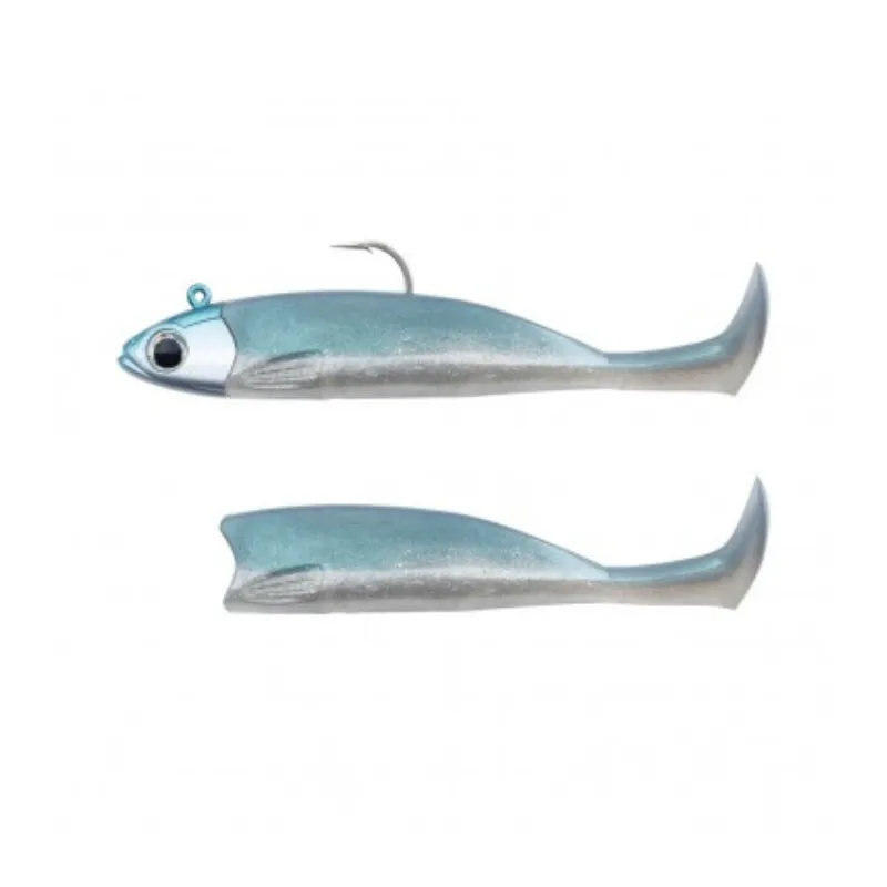 Artificiale Shad Fiiish Combo Master Shad 5 Medium Blue Pearl