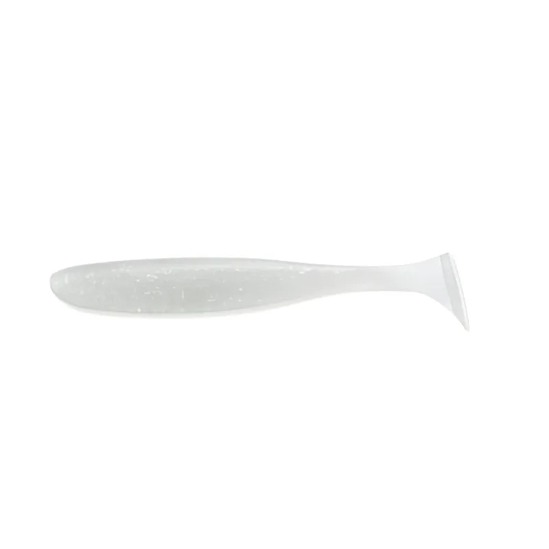 Artificiale Shad Keitech Easy Shiner 3 - 7.6 cm Clear Silver