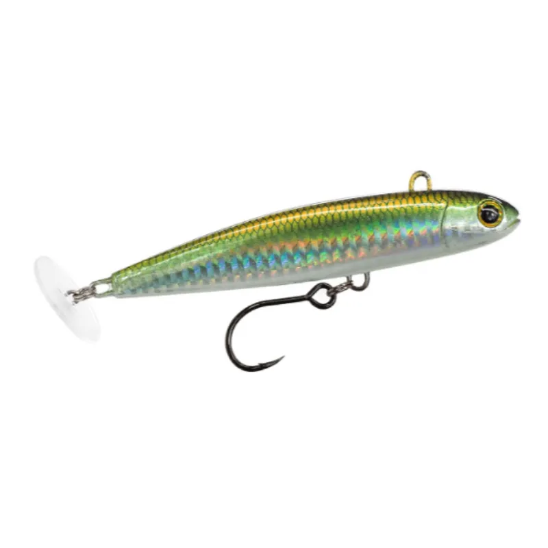 Artificiale Stickbait Fiiish Power Tail SW 10 cm 55 gr Silver Green