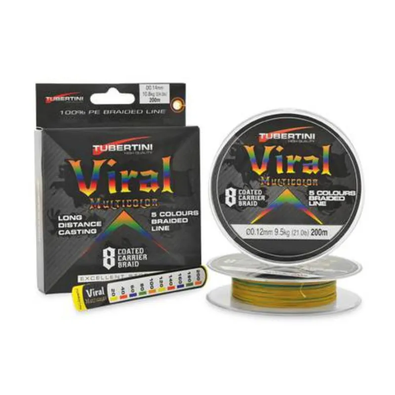 Trecciato Tubertini Viral 1000 mt Multicolor
