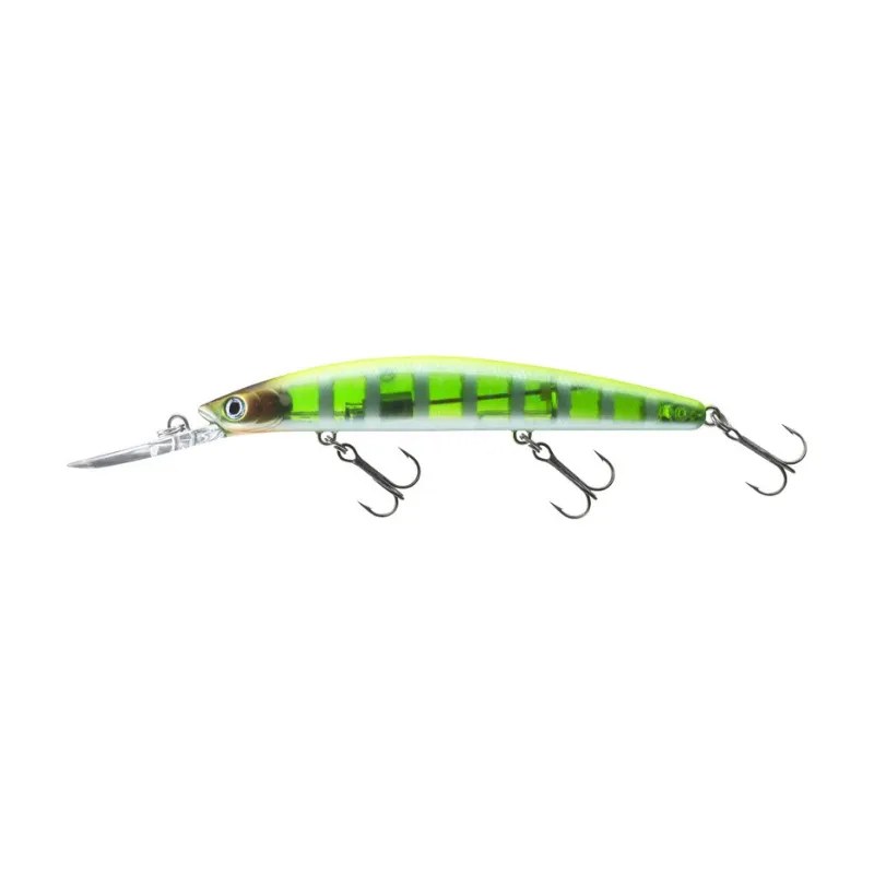 Artificiale Jerkbait Daiwa Tournament Double Clutch 7.5 cm 5 gr Back Zebra