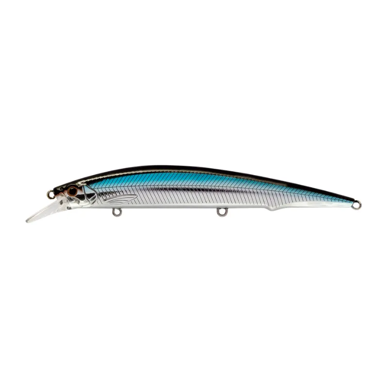 Artificiale Jerkbait Rapture Brigade Slim 12.5 cm 15.7 gr Chrome Blue