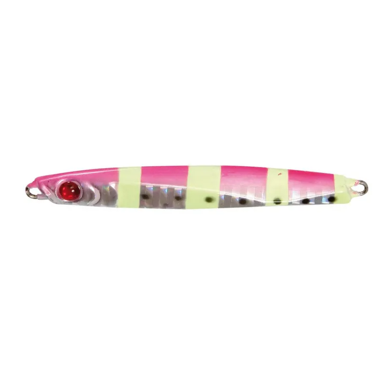 Artificiale Metal Jig Nomura Chika 6 cm 20 gr Pink Silver
