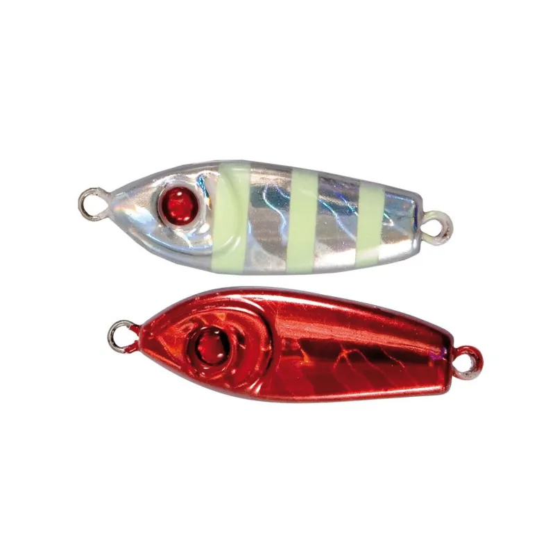 Artificiale Metal Jig Nomura Kimi 3.7 cm 7 gr Red Silver