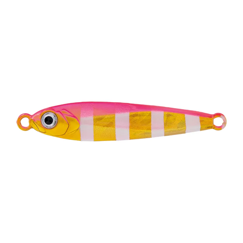 Artificiale Metal Jig Rapture Asami Slinkerra SF 5.43 cm 20 gr Zebra Pink Glow