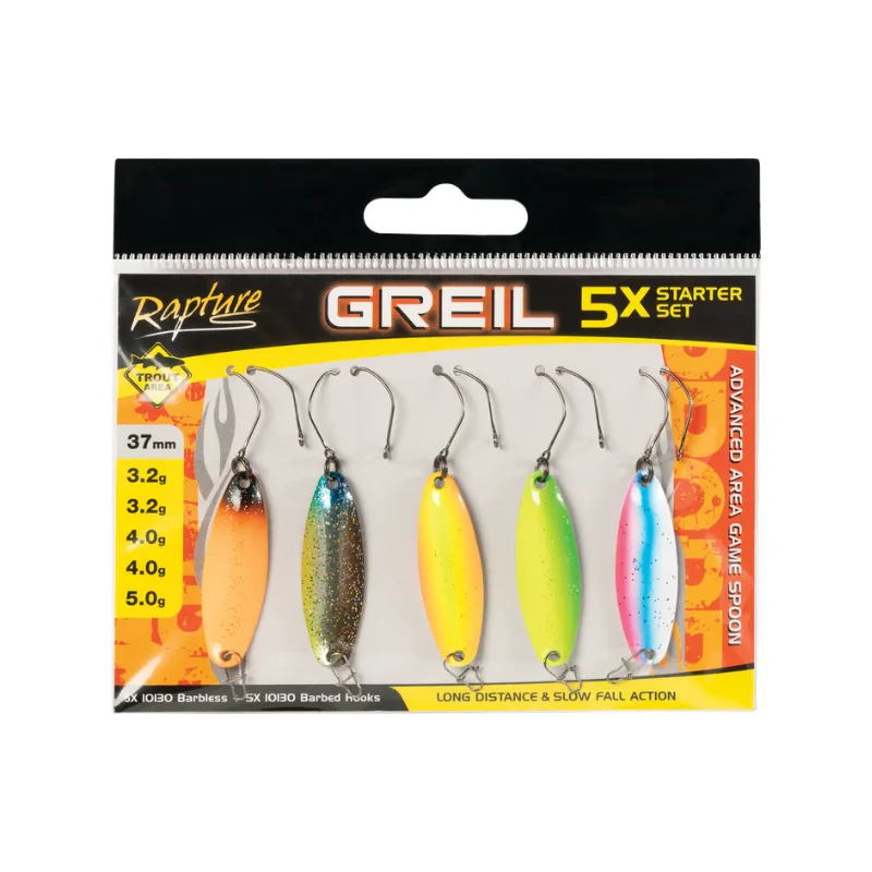 Artificiale Spoon Rapture Starter Greil Set