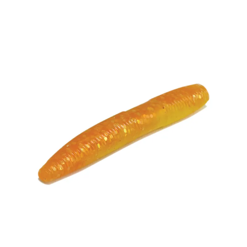 Artificiale Worm Trabucco Fat Trout Worm Flame
