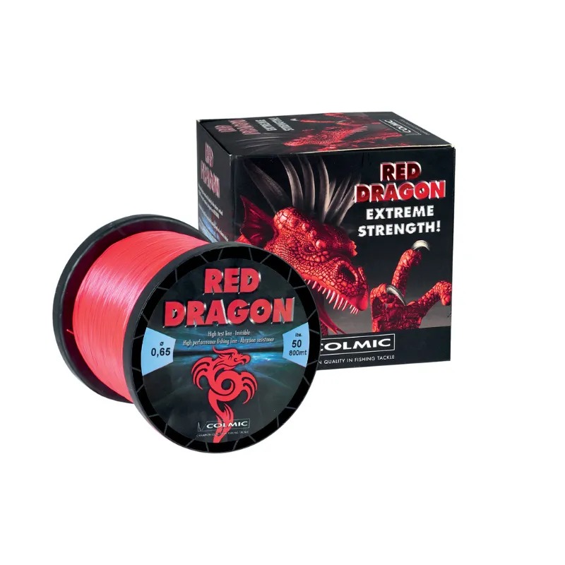 Monofilo Colmic Red Dragon 800 mt