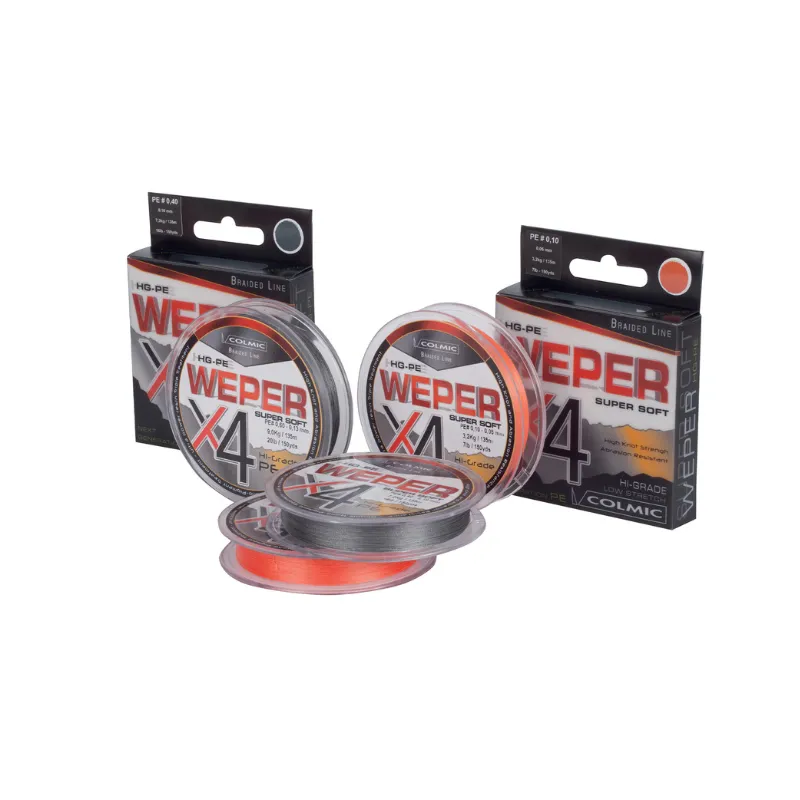 Trecciato Colmic Weper X4 100 mt Grey