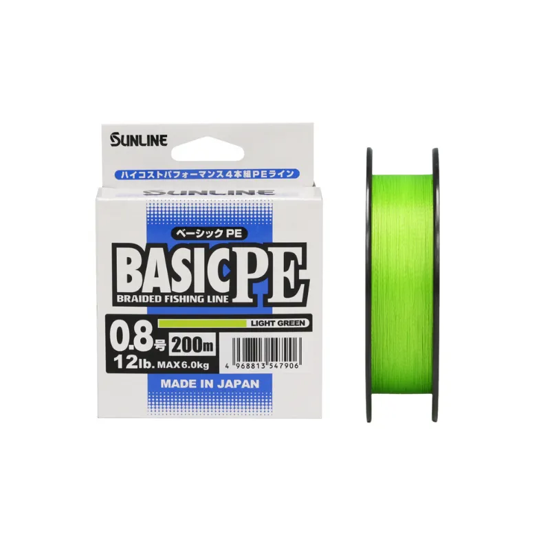 Trecciato Sunline Basic PE 150 mt Light Green